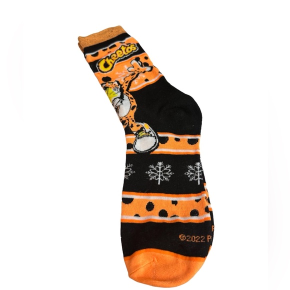 NWOT Crazy Socks Cheetos socks - Picture 4 of 5